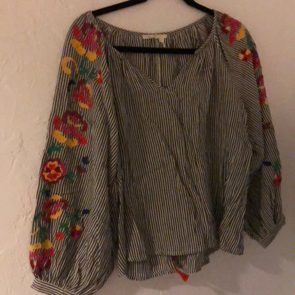 Anthropologie Boho Top Size M